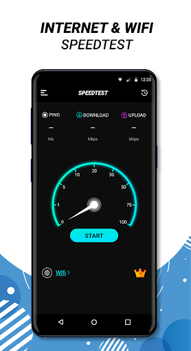 Speed Test & Wifi Analyzer - Image screenshot of android app