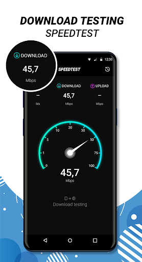 Speed Test & Wifi Analyzer - Image screenshot of android app