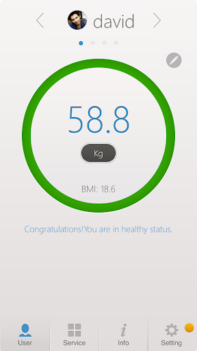 Smart Scale - Image screenshot of android app