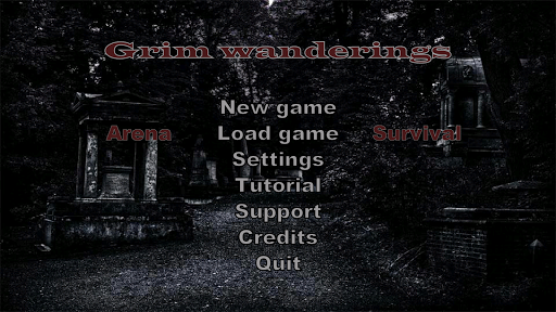 Grim wanderings - Gameplay image of android game