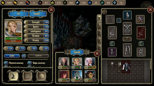 Grim wanderings ۲: RPG - عکس بازی موبایلی اندروید