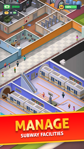 Idle Subway Maker - عکس برنامه موبایلی اندروید