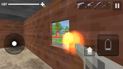 Pixel Gun Shooter 3D - Gameplay image of android game