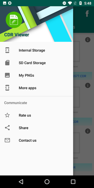 CDR File Viewer - Image screenshot of android app