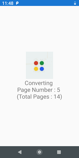 PDF Converter(PDF to PNG, WEBP - عکس برنامه موبایلی اندروید