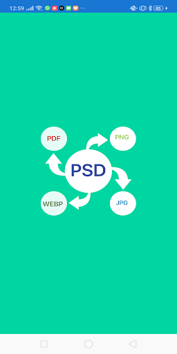 PSD Converter(PSD to PNG,WEBP, - Image screenshot of android app