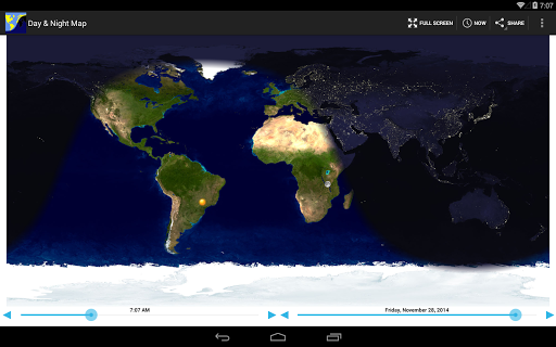 Day & Night Map - Image screenshot of android app