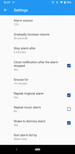 Sun Alarm - Image screenshot of android app