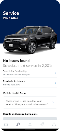 myVW - عکس برنامه موبایلی اندروید