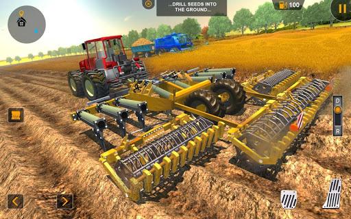 Tractor Driving Farming Games - عکس بازی موبایلی اندروید