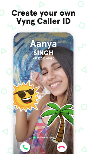 Vyng - Spam-Free Dialer, Caller ID and Ringtones - عکس برنامه موبایلی اندروید