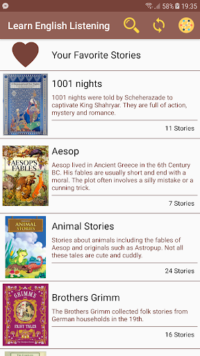 Audio Books - English Stories - Image screenshot of android app