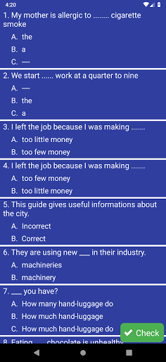 English Grammar Book Ultimate - Image screenshot of android app