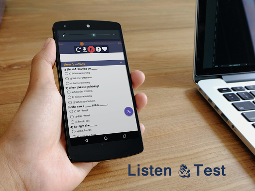 Listen English Full Audios - عکس برنامه موبایلی اندروید