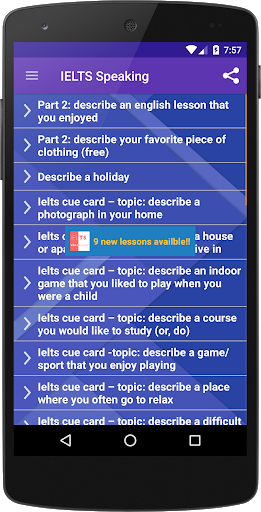 IELTS Preparation -Learn IELTS - عکس برنامه موبایلی اندروید