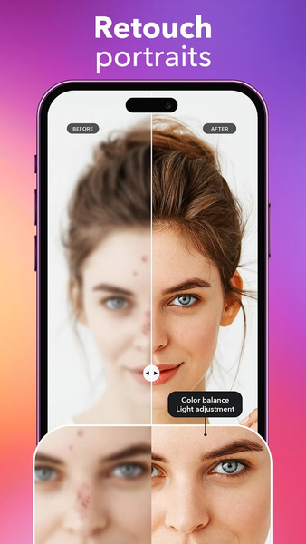 PhotoTune - AI Photo Enhancer - Image screenshot of android app