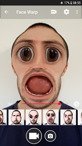 دوربین تغییر چهره - Face Changer Camera - Image screenshot of android app