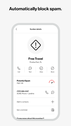 Verizon Call Filter - Image screenshot of android app
