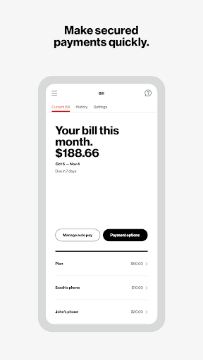 My Verizon - عکس برنامه موبایلی اندروید