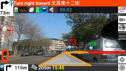 AR GPS DRIVE/WALK NAVIGATION - Image screenshot of android app