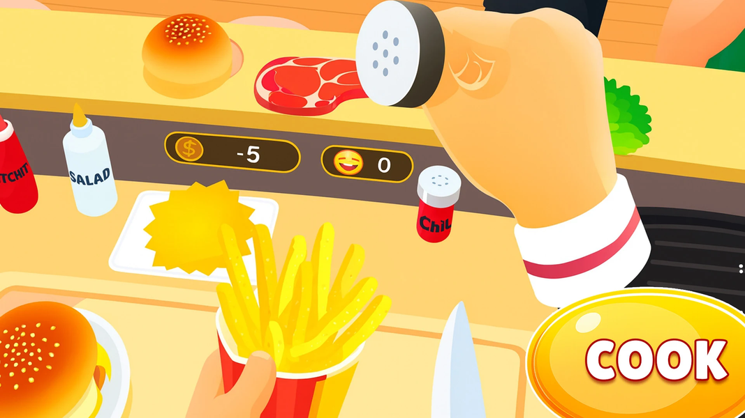 Cooking Challenge: Be a Chef - عکس بازی موبایلی اندروید