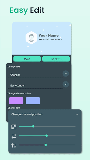 PixelFlow: Intro Video maker - عکس برنامه موبایلی اندروید