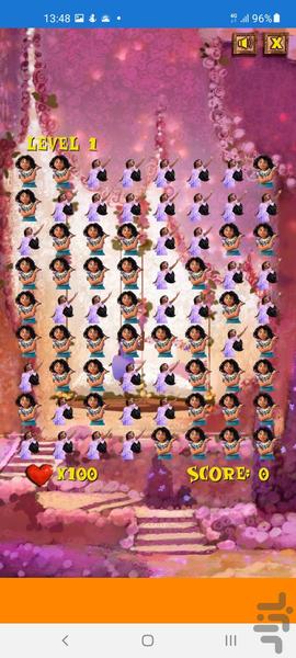 Encanto Matching Puzzle Game - Gameplay image of android game