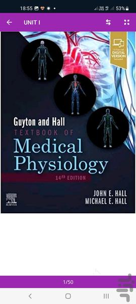 Guyton and Hall Medical Physiology - Image screenshot of android app