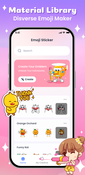 AI Emoji Maker - Smart Emoji - عکس برنامه موبایلی اندروید