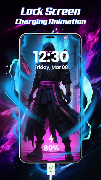 Battery Charging Animation - Image screenshot of android app