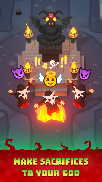 Idle Cult Empire - Evil Tycoon - عکس بازی موبایلی اندروید