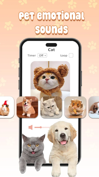 Pets Translator: Dog & Cat - عکس برنامه موبایلی اندروید