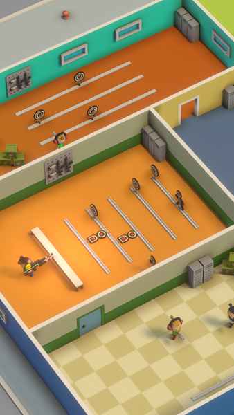 Idle Guns — Shooting Tycoon - عکس بازی موبایلی اندروید