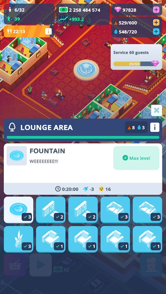 Idle Hotel Tycoon Empire - عکس بازی موبایلی اندروید