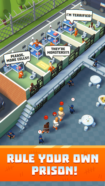 Idle Prison Empire Tycoon - Gameplay image of android game