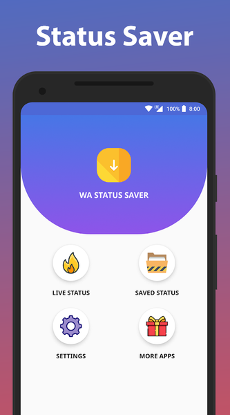 WA Status Saver — Photos & Videos Status Download - Image screenshot of android app