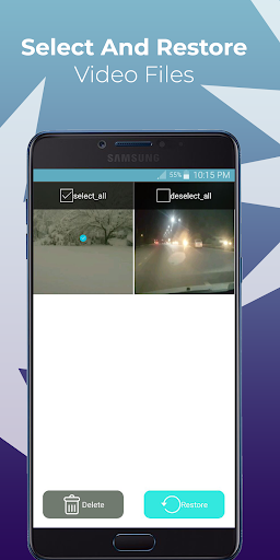 Recover deleted video - Image screenshot of android app