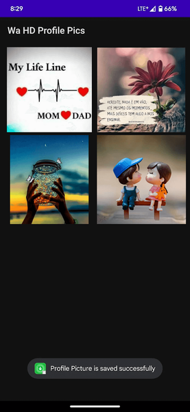 Wa HD Profile Pictures - Image screenshot of android app