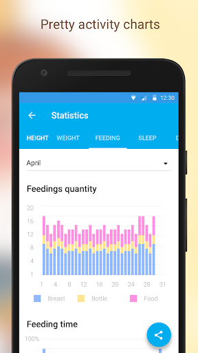 Baby: Breastfeeding Tracker - عکس برنامه موبایلی اندروید