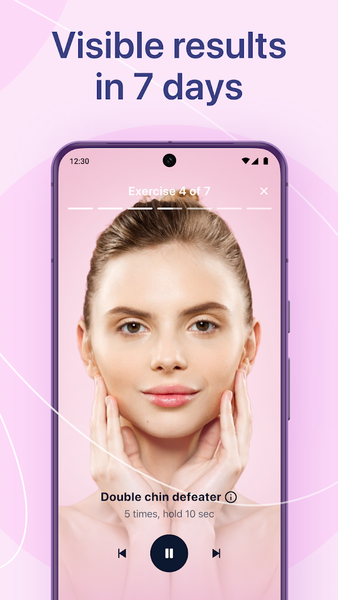 Face Yoga - Skincare & Jawline - عکس برنامه موبایلی اندروید
