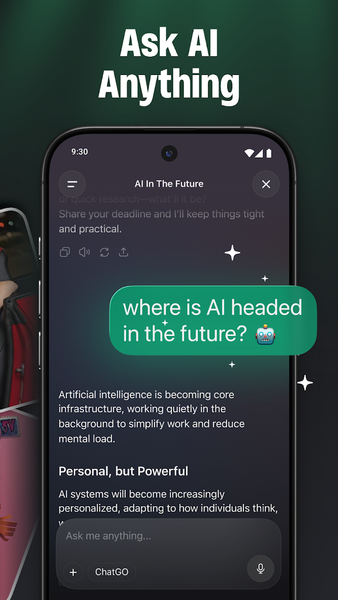 ChatGO - AI Chat Assistant - عکس برنامه موبایلی اندروید