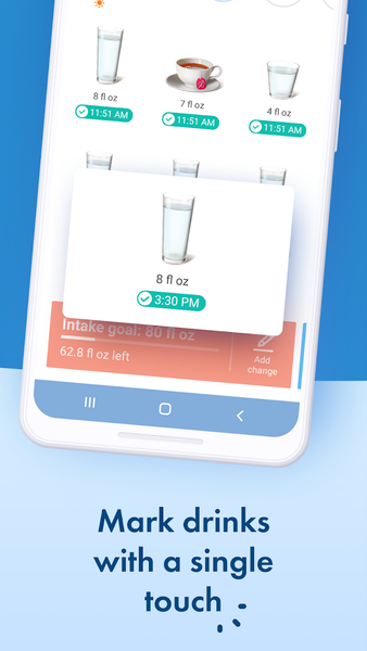 Water tracker PRO. Reminder - Image screenshot of android app