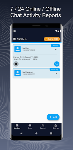 WAchase: WhatsApp Online Tracker, Last Seen - Image screenshot of android app