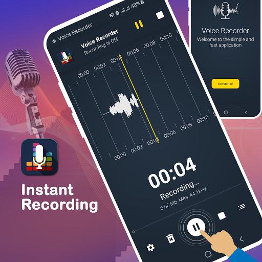 HD Voice Recorder - عکس برنامه موبایلی اندروید