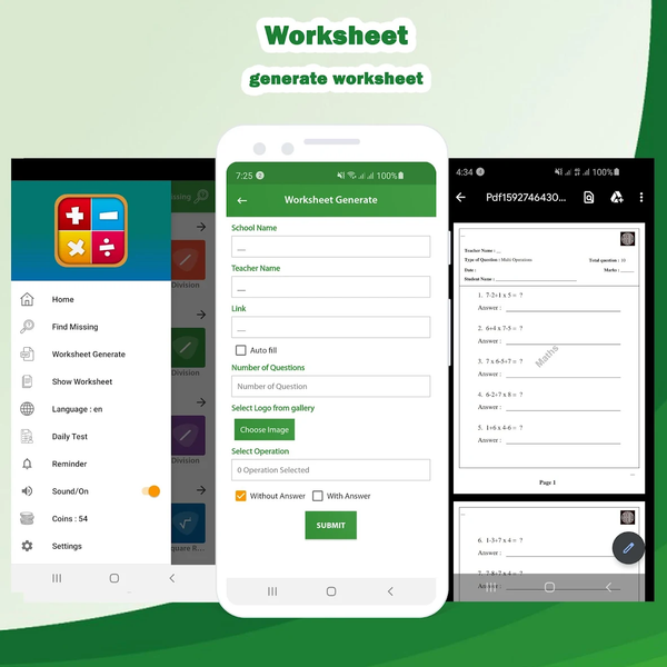 Math Games - Learn Plus, Minus - عکس برنامه موبایلی اندروید