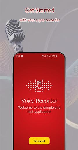 Voice Recorder & Audio Records - Image screenshot of android app