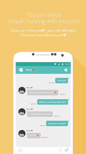 Mydol- Lockscreen, Virtual chat, Chat bot - عکس برنامه موبایلی اندروید