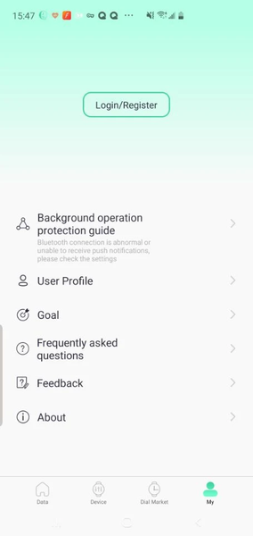 QFit - Image screenshot of android app