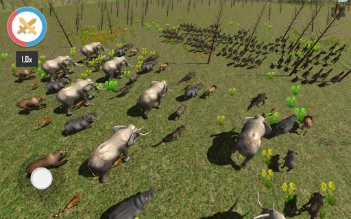 EPIC ANIMAL BATTLE SIMULATOR - Gameplay image of android game