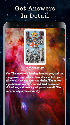 Yes or No Tarot Card Reading - عکس برنامه موبایلی اندروید